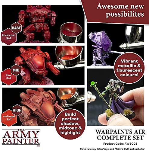 The Army Painter Starter Airbrush Paint Set and Airbrush Thinner