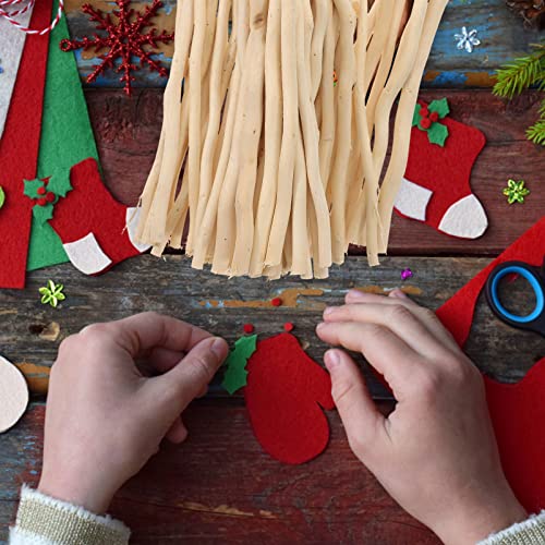 COHEALI 50pcs Branch Material Counting Large Popsicle Sticks Diorama Supplies Craft Sticks The Stick Birch DIY Projects Sticks Log in Crafts Twigs COHEALI