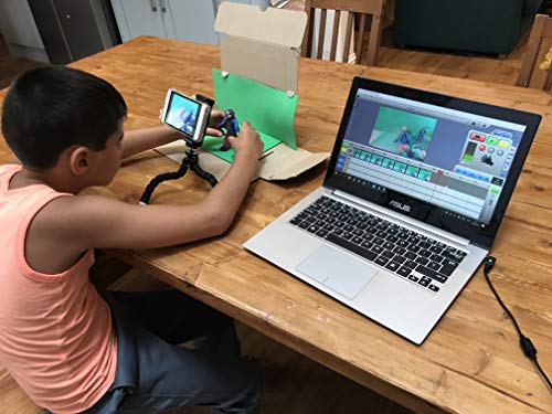 Zu3D Complete Stop Motion Animation Software Kit For Kids Includes Camera Handbook And Two Software Licenses Works On Windows Apple Mac OS X And iPad Zu3D