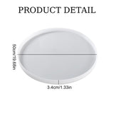 Large Round Epoxy Mold, Silicone Resin Molds Round, Round Epoxy Mold for Coffee Desk, Clock and Table, DIY Round Risen Mold for Home Decorations AYOK