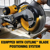 DEWALT Miter Saw, 12 Inch, 15 Amp, 3,800 RPM, Double Bevel Capacity, With Sliding Compound, Corded (DWS780) DEWALT