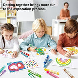Shuttle Art Dot Markers, 20 Colors Washable Markers for Toddlers,Bingo Daubers Supplies Kids Preschool Children, Non Toxic Water-Based Shuttle Art