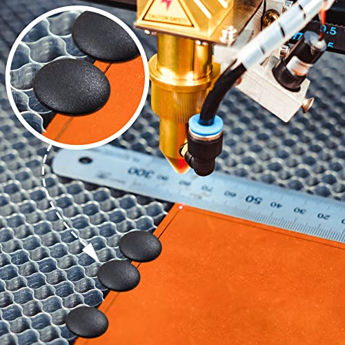 HINZIC 100 Pcs 7.5-8 mm Honeycomb Pins Honeycomb Laser Bed Hold Down Pins Honeycomb Fixing Needle Laser Engraver Accessories Grid Working Table Laser - WoodArtSupply