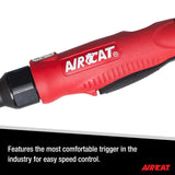 AIRCAT Pneumatic Tools 802-5: Composite Twin Pawl Ratchet Wrench 70 ft-lbs - 1/2-Inch AIRCAT