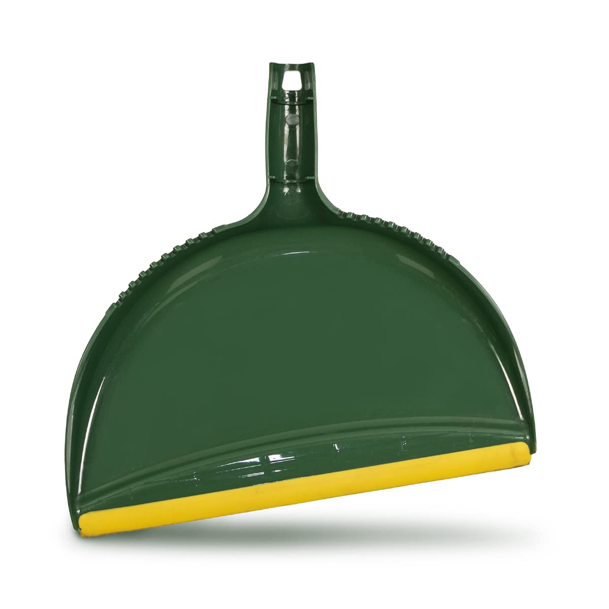 Pine-Sol Jumbo Dustpan, 13.2” | Heavy Duty Dust Pan with Rubber Edge | Clip-On Design Attaches to Standard Broom Sticks, Green - WoodArtSupply