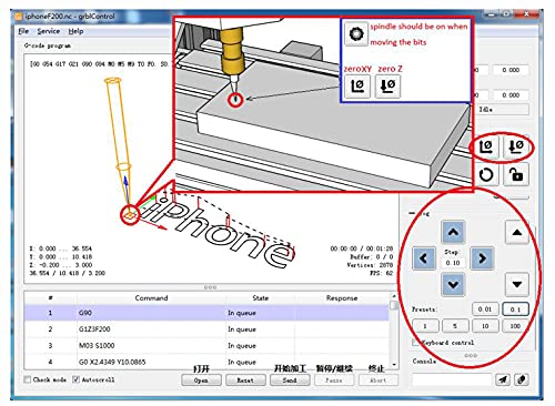 RATTMMOTOR 3018 Pro DIY CNC Router Kit, 3 Axis Hobby CNC Router Machine GRBL Control, Plastic Acrylic PVC PCB Wood Mini Desktop Engraving Milling RATTMMOTOR
