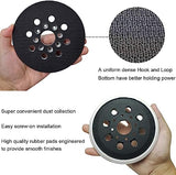 Tockrop 2 Pack 5 Inch 8 Hole Hook & Loop Replacement Sander Pad for 5" Bosch ROS20VS, ROS20VSC, ROS20VSK, ROS20, ROS10 Random Orbit Sander Sanding Tockrop