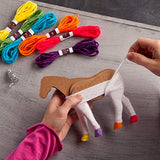 Craft-tastic – Yarn Unicorns Kit – Craft Kit Makes 2 Yarn-Wrapped Unicorns Craft-tastic