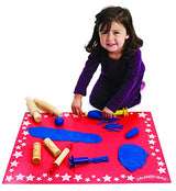 Colorations Flexible, Plastic Mats, Set of 6, Reusable, Sturdy, Durable, Washable, Multi-use, Art, Crafts, Painting, Coloring, Kids Activity, Kids Colorations