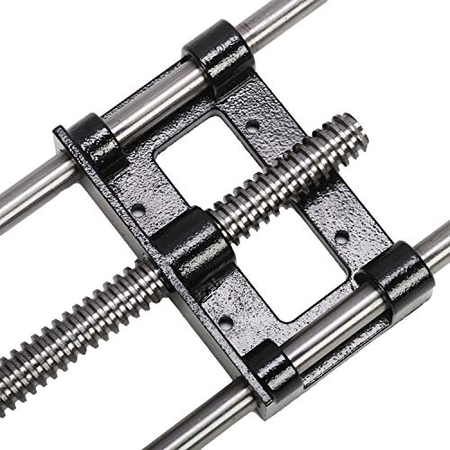 uyoyous 7" Front Vise Woodworking Bench Vise Cast Iron Front Screw Vise Woodworking Front Vise Wood Vise uyoyous