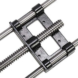uyoyous 7" Front Vise Woodworking Bench Vise Cast Iron Front Screw Vise Woodworking Front Vise Wood Vise uyoyous