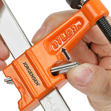 Jorgensen 2-Pack Steel Bar Clamp Set, 4-inch Light Duty, 300 Lbs Load Limit, for Woodworking Jorgensen