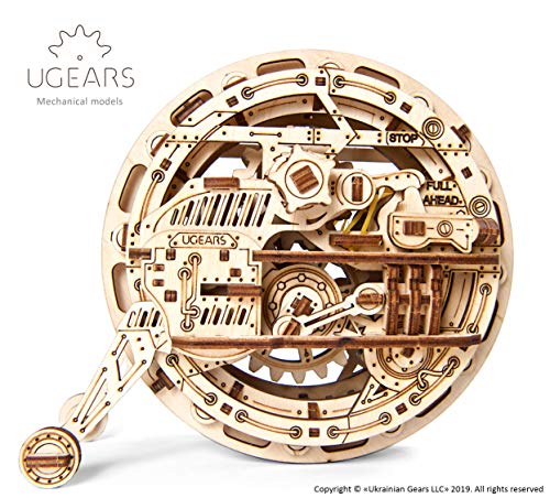 UGEARS Mechanical Wooden 3D Puzzle Model Monowheel Construction Set - WoodArtSupply