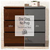 FolkArt Home Décor Chalk 8 fl oz Greens Kit, Including 2 Ultra Matte 2 Piece, 96416 Paint and Brush Set FolkArt