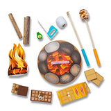 Melissa & Doug Let's Explore Campfire S'Mores Play Set - Play Campfire Sets For Kids Ages 3+ Melissa & Doug