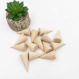 ARTIBETTER 10pcs Foam Cones for Crafts DIY Craft Cone Cone Unfinished Cone Ring Holder Handmade Rings Rack Ring Display Cone Wedding Ring Stand Cone ARTIBETTER