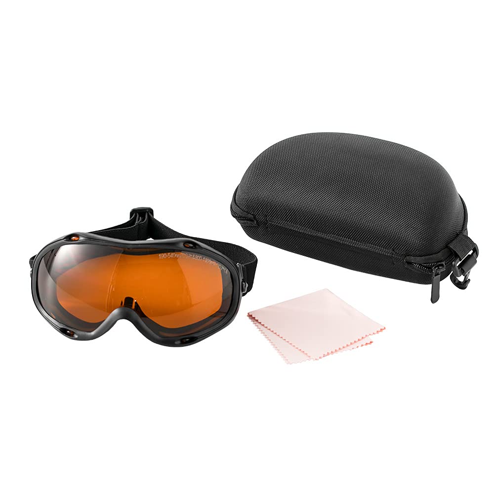 Cloudray Laser Safety Glasses 1064nm 532nm 355nm OD7+ CE Protective Goggles Anti Laser Protection Snow Goggles For Fiber Hand-Held Welding - WoodArtSupply