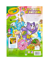 Crayola Epic Book of Awesome, All-in-One Coloring Book Set, 288 Pages, Kids Indoor Activities, Gift Crayola