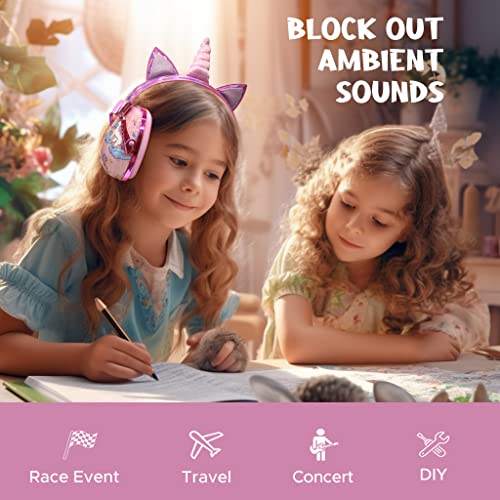 homicozy Kids Ear Protection,Noise Cancelling Sound Proof Headphones for Toddlers Children Teens,Sound Blocking Kids Hearing Protection Earmuffs for homicozy