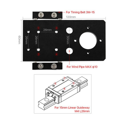 Cloudray C Series Head Set with 1 PCS USA CVD Focus Lens D20mm FL50.8mm and 3 PCS Si Mirrors D25mm (Set A) - WoodArtSupply