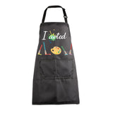 MBMSO Painting Artist Apron I Arted Apron Artist Painter Gifts Funny Art Teacher Student Gifts Apron Paint Lovers Gifts (I Arted Apron-black) MBMSO