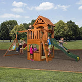 Backyard Discovery Atlantis All Cedar Wooden Swing Set Backyard Discovery