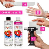ArtResin - Epoxy Resin - Clear - Non-Toxic - Starter Combo Pack - 32oz (16 oz Resin + 16 oz Hardener) (946ml) ArtResin