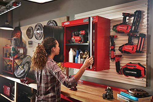 Craftsman Garage Storage, 28-Inch Wide Wall Cabinet (CMST22800RB) Craftsman