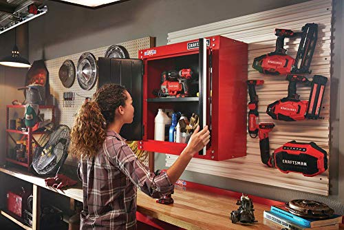 Craftsman Garage Storage, 28-Inch Wide Wall Cabinet (CMST22800RB) - WoodArtSupply