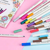 Sunshilor Metallic Markers Fine Point Metallic Marker Pens for Black Paper, Art Rock Painting, Easter Egg, Halloween Pumpkin, Card Making, Metal, Sunshilor