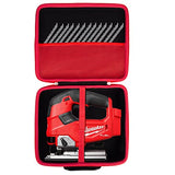 Khanka Hard Storage Case Replacement for Milwaukee M18 FUEL D-HANDLE JIG SAW ‎2737-20, Case Only khanka