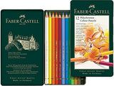 Faber Castell F110012 Polychromos Colour Pencils Tin Of 12 Faber-Castell