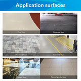 3M Black Stripper Pad 7200, 17 in, 5/Case 3M