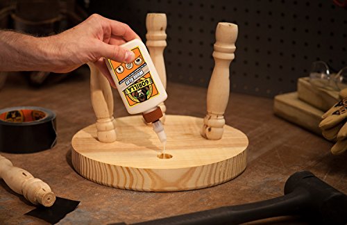 Gorilla Wood Glue, 18 Ounce Bottle, Natural Wood Color, (Pack of 1) Gorilla
