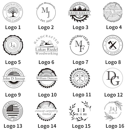 Personalised KAINSY Custom Branding Iron for Wood and Leather - Durable Metal Stamp for Crafting and Gifts KAINSY