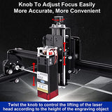 4240 Laser Engraver, 20W Laser Engraving Cutting Machine, Laser Machine 5W Output Power, Laser Cutter for Metal and Wood with 16.5”x15.75” Large CAMXTOOL