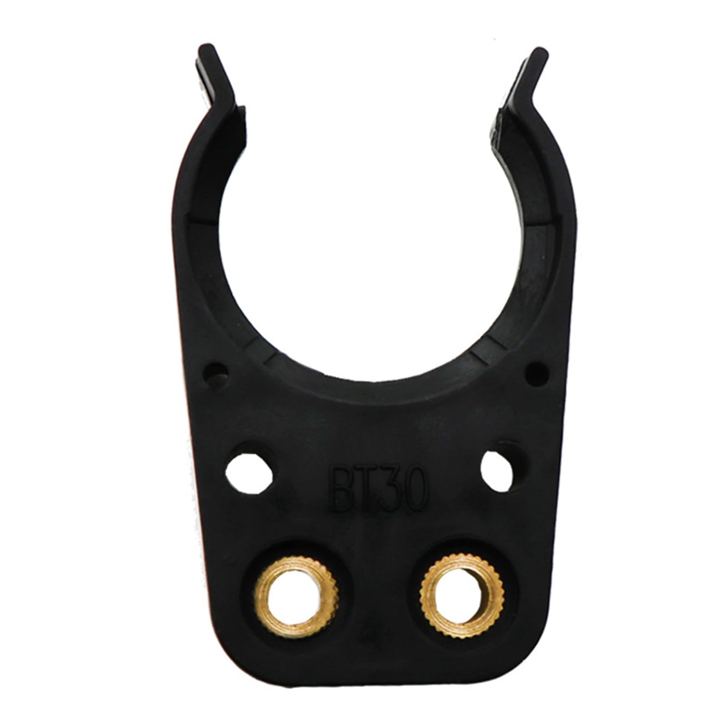 ISO30 Tool Holder Clamp, Engraving Machine Machining Center CNC Automatic Changer Clip, Iron ABS Flame Proof Rubber Claw, Holder Clamp ISO30 Cradle WOOXGEHM