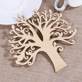 Vosarea Wooden Tree Embellishments en en en ing ations s ation en Wooden Tree Wood Cutout Unfinished VOSAREA