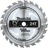 Makita D-45989-10 7-1/4" 24T Carbide-Tipped Circular Saw Blade, Framing/General Purpose, 10/pk Makita