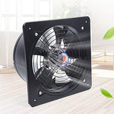 12 Inch Explosion-Proof Fan - Industrial Ventilation Extractor Fan Spray Booth Paint Fumes Exhaust Flow Axial Fan,125W High Velocity Utility Air REBaiYU
