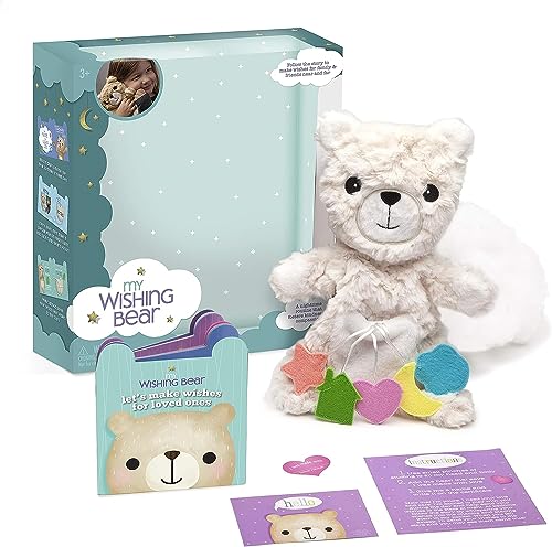 Craft-tastic My Wishing Bear – Plush Toy and Book Gift Set – Features Nighttime Routine that Teaches Kindness, Builds Empathy, and Fosters PlayMonster