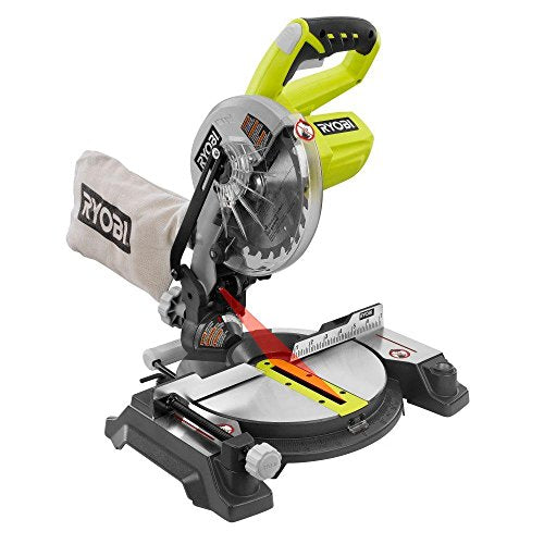 Ryobi 18-Volt ONE+ 7-1/4 in. Cordless Miter Saw - P551 (Tool Only) - WoodArtSupply