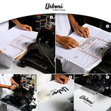 Tshirt Ruler Guide for Vinyl Alignment and Center Designs, T shirt Ruler Alignment Tool Placement for Heat Press and Cricut Urboni