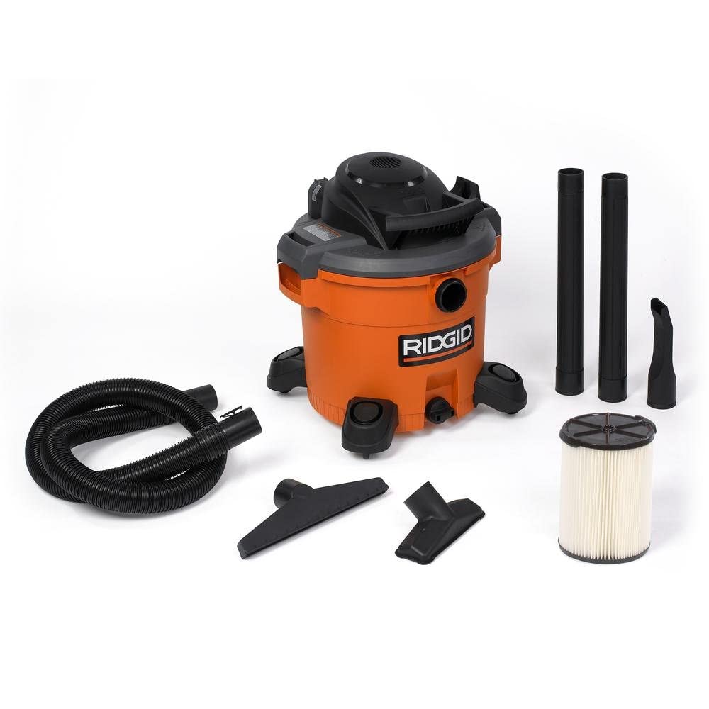 RIDGID 12 Gal. 5.0-Peak HP Wet Dry Vac WD1270 RIDGID