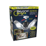 Ontel Beyond Bright LED Ultra-Bright Garage Light - 3 Adjustable Panels, Energy Efficient, Easy to Install, Durable and Long-Lasting Light for Ontel