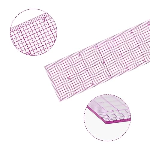 9 Styles Clear Metric Sewing Ruler Set, Plastic Sew French Curve Ruler for Designers, Pattern Maker, Sewing Templates Tenalleys