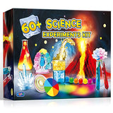 UNGLINGA 60+ Science Experiments Kits for Kids Age 4-6-8-12 Boys Girls Toys Gifts, Science Lab STEM Activities Educational Project with Chemistry UNGLINGA