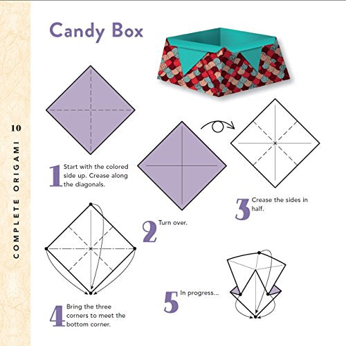 Complete Origami Kit: [Kit with 2 Origami How-to Books, 98 Papers, 30 Projects] This Easy Origami for Beginners Kit is Great for Both Kids and Adults Tuttle Publishing