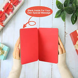 Della Stella | Valentines Day Card | Handmade Bamboo Wooden Anniversary Cards for Wife,Husband,Her,Girlfriend | Wooden Memorable Valentine's Gifts Della Stella