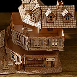 bennama 3D Wooden Puzzles War Zone 1942: Lane Warfare Model Kits, Brainteaser and Puzzle for Christmas/Birthday,Gifts for Adults and Teens to Build bennama